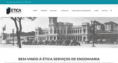 Desktop Screenshot of eticaengenharia.com.br